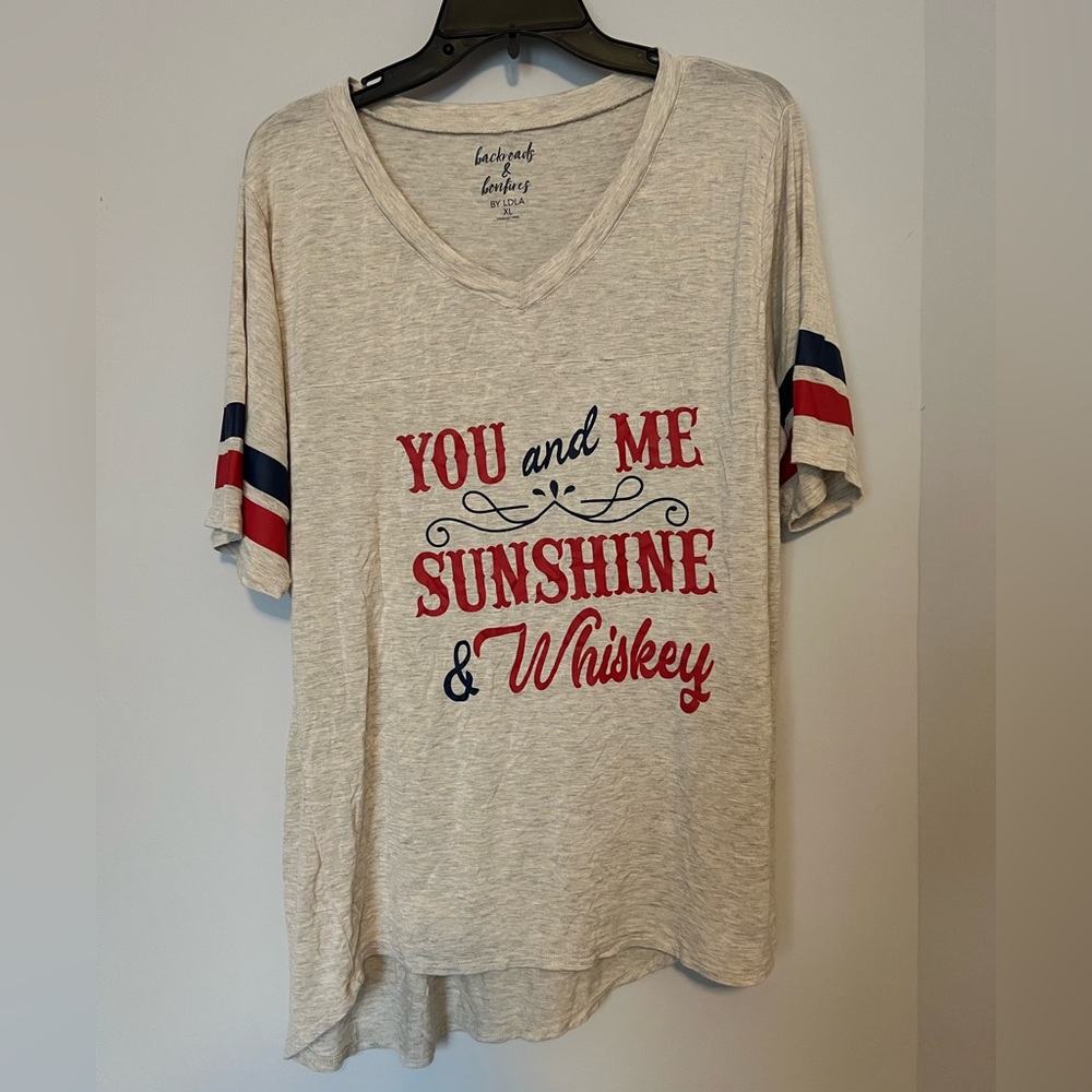 Sunshine & Whiskey tee
